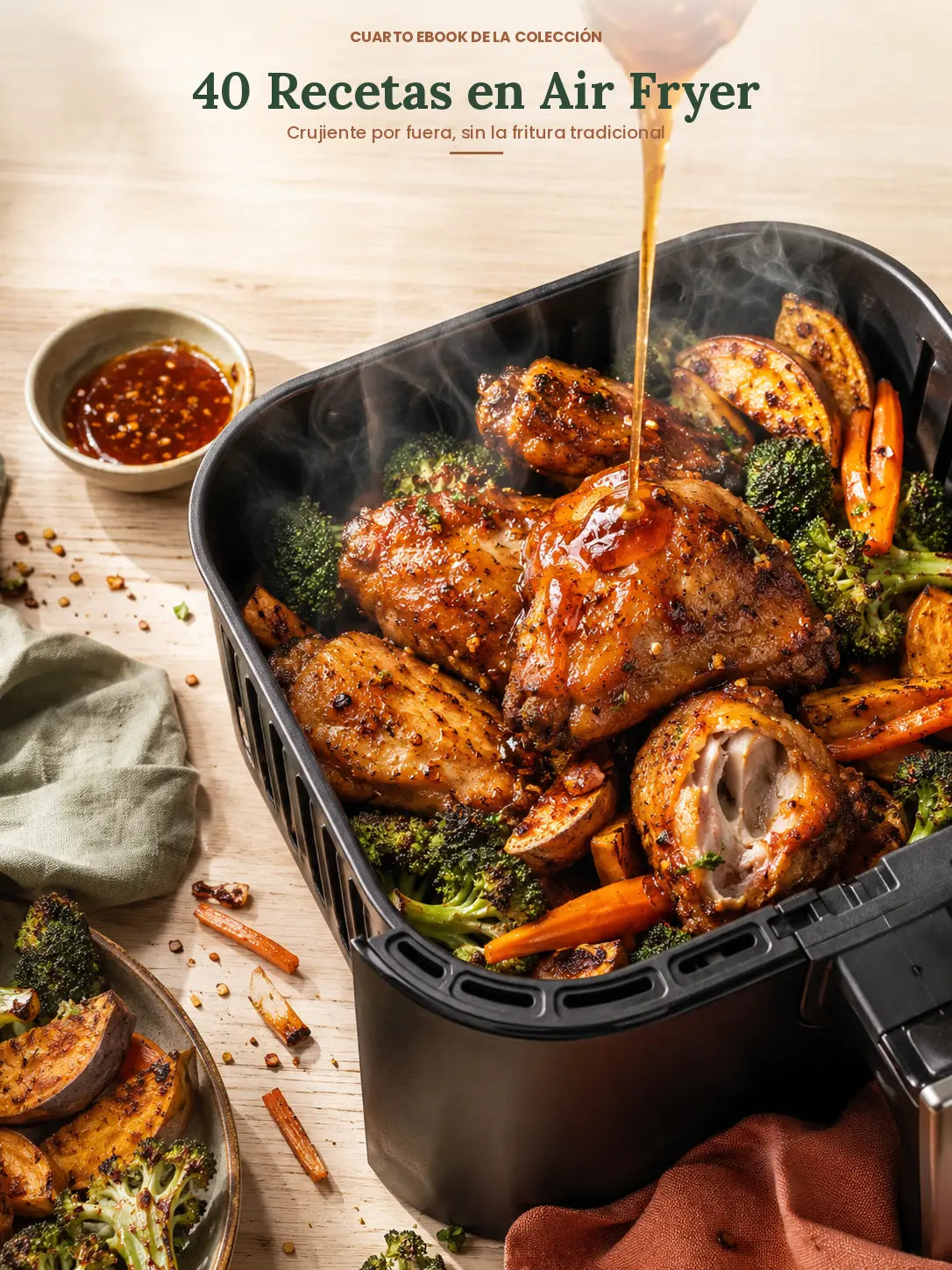 Portada del ebook 40 Recetas en Air Fryer